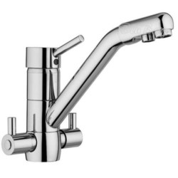 Rubinetto 4 vie acqua liscia/calda depurata/gassata